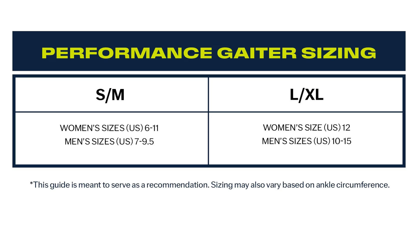 Performance Gaiter