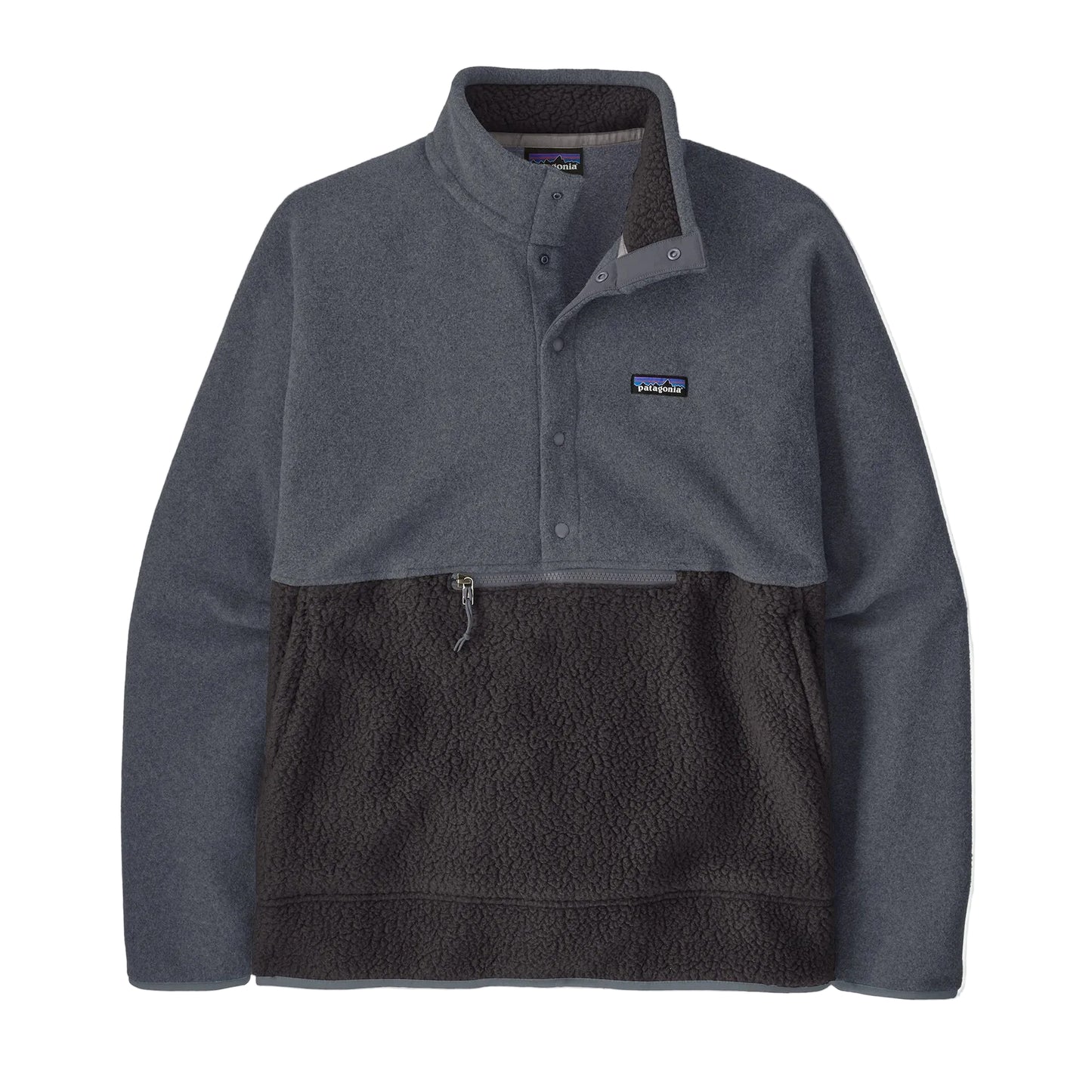 Retro Pile Half-Snap Fleece Pullover