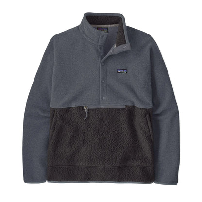 Retro Pile Half-Snap Fleece Pullover