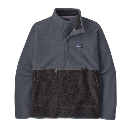 Retro Pile Half-Snap Fleece Pullover