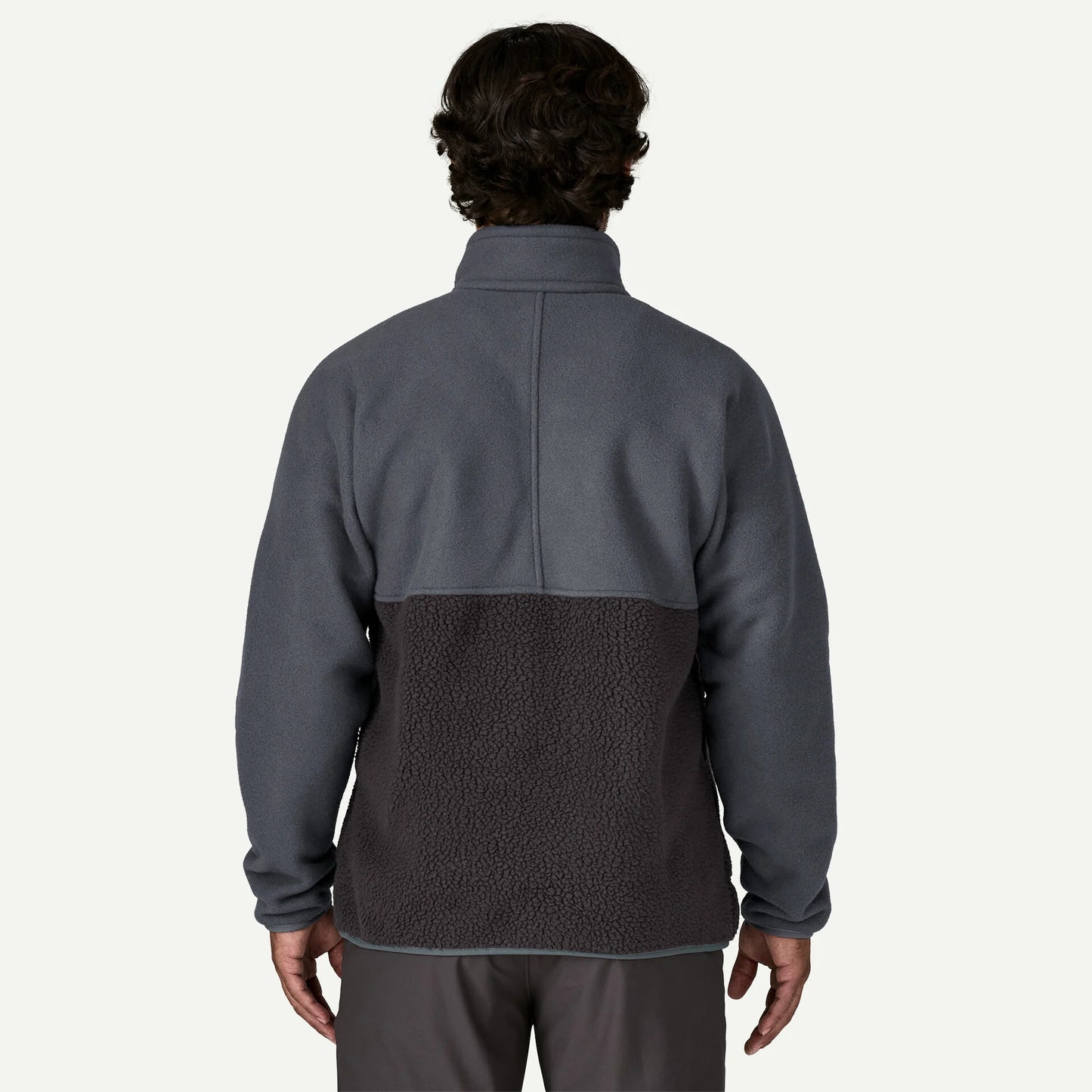 Retro Pile Half-Snap Fleece Pullover