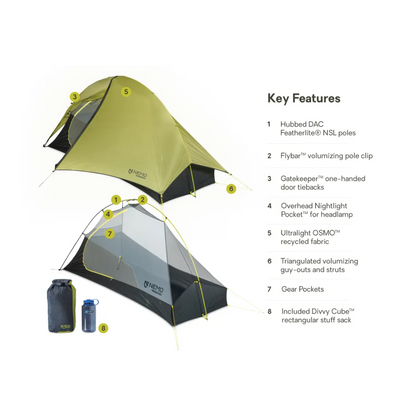 Tenda Ransel Ultra Ringan Hornet OSMO™ 