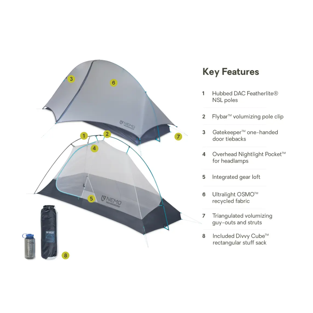 Hornet Elite OSMO™ Ultralight Backpacking Tent by Nemo Equipment