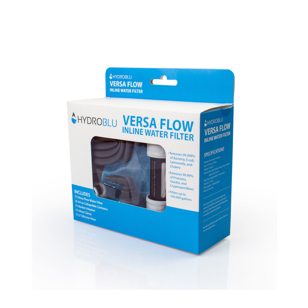 Versa Flow Light-Weight Water Filter Package