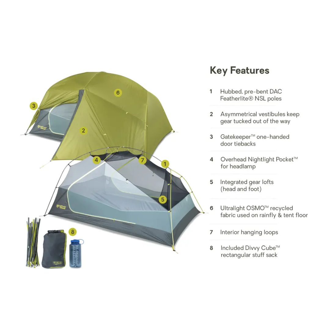 Dragonfly OSMO™ Ultralight Backpacking Tent