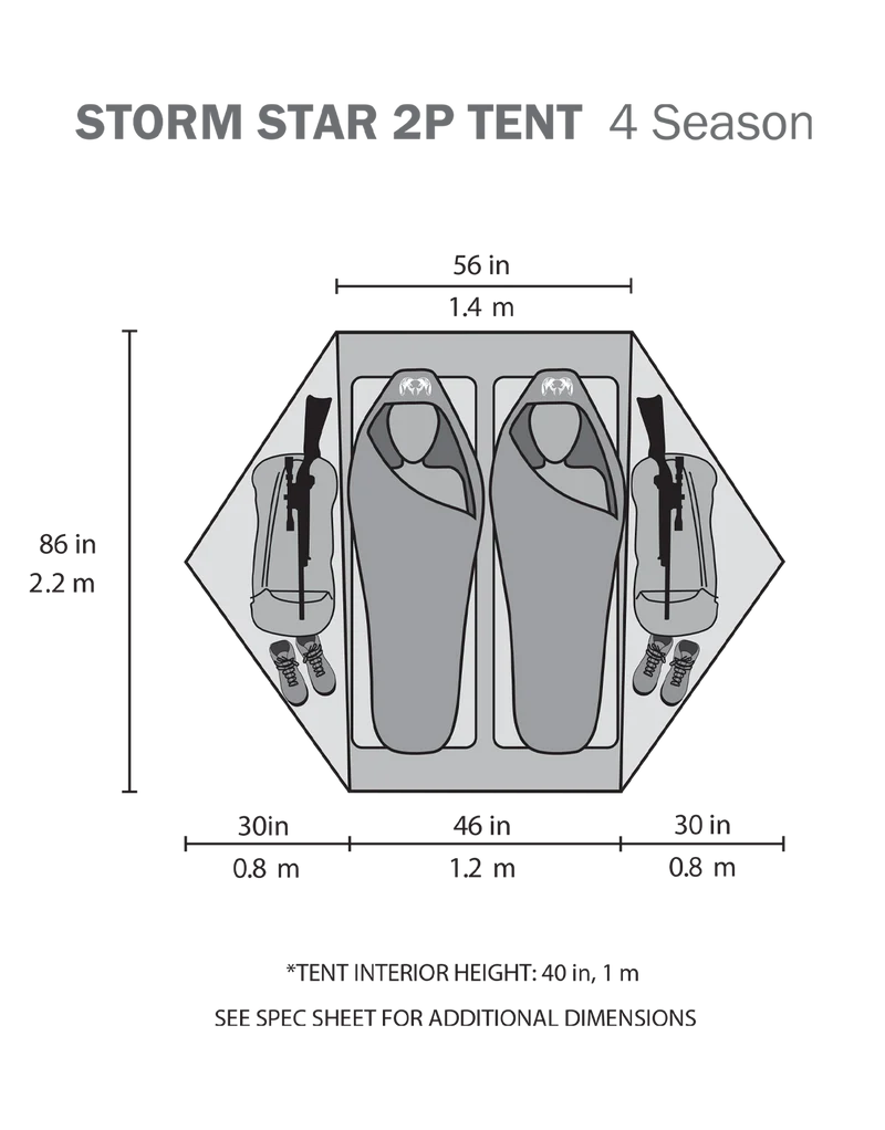 Storm Star 2 Person Tent
