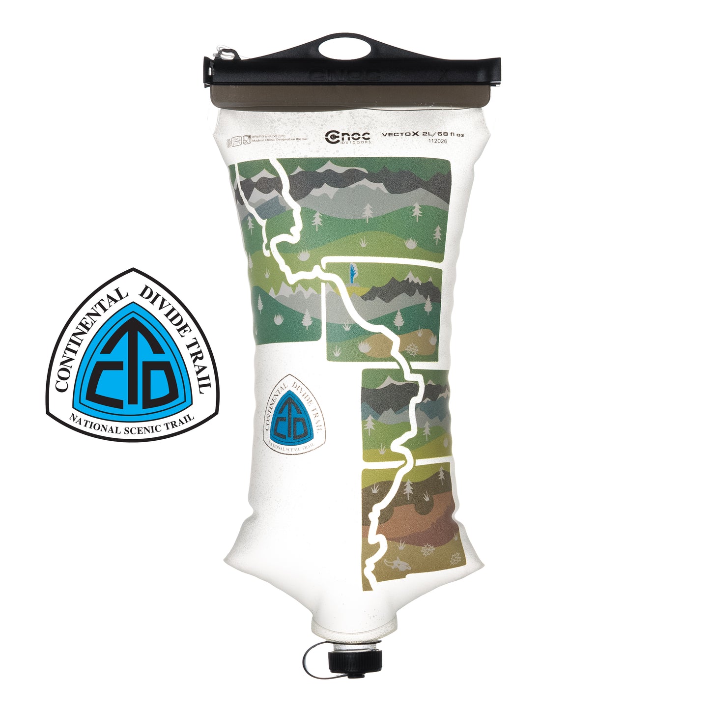 CDTC 2L VectoX Water Container, 28mm