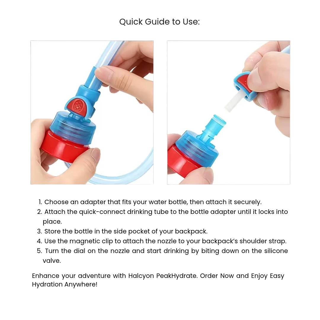 PeakHydrate Hose System